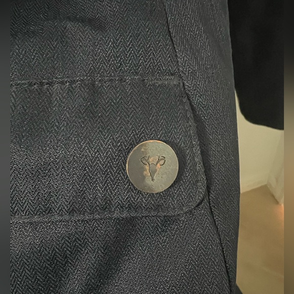 Carla Ladies Parka -CH navy in small - Picture 6 of 8